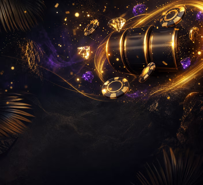 Pacific Spins promotions decorative background